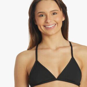 Women's Triangle Solid Bikini Top